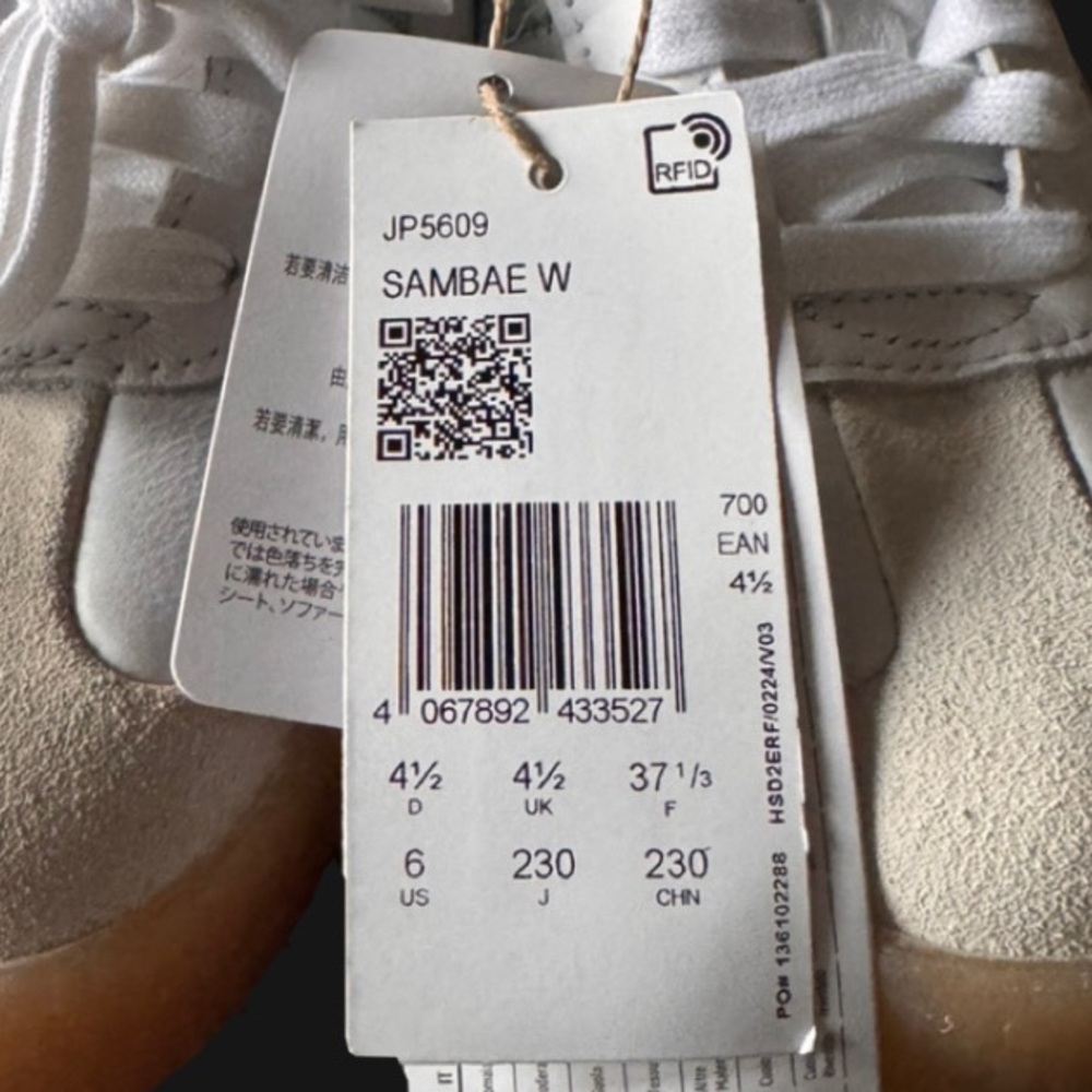 Adidas Samba sneakers - brand new w/tags - Picture 7 of 7